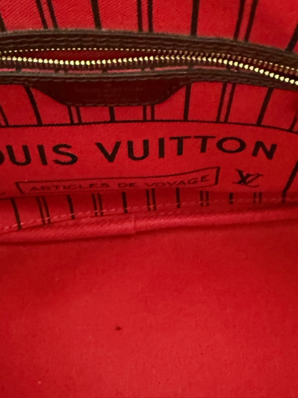 🔥Louis Vuitton Neverfull PM Damier Ebene Tote with Pouchette - Picture 7 of 11